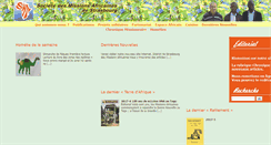 Desktop Screenshot of missionsafricaines.org